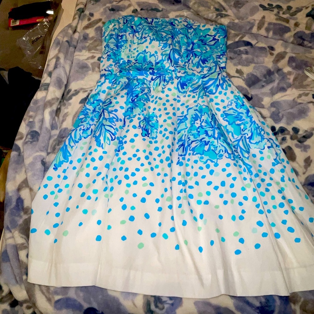 Lilly Pulitzer Strapless Dress